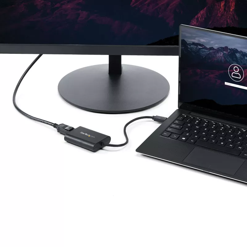 StarTech.com adattatore USB 3.0 a DisplayPort, convertitore USB DP per monitor per Windows, 4K (nessun supporto per macOS/ChromeOS/Linux) - TAA