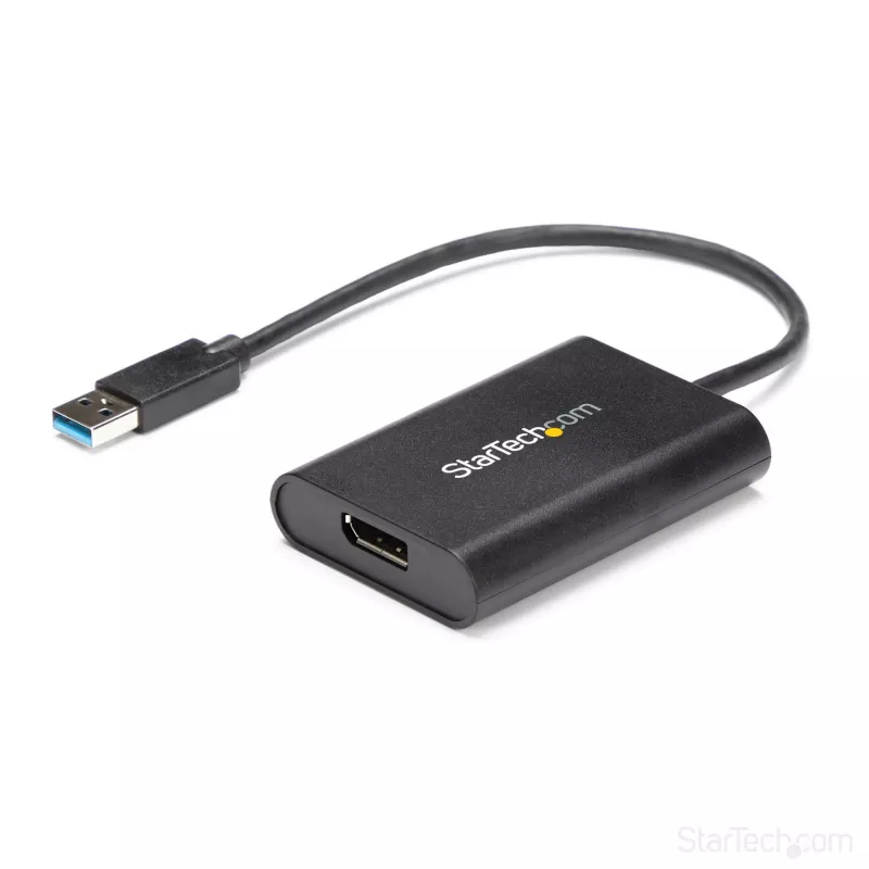 StarTech.com adattatore USB 3.0 a DisplayPort, convertitore USB DP per monitor per Windows, 4K (nessun supporto per macOS/ChromeOS/Linux) - TAA