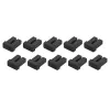 StarTech.com tappi parapolvere LC SFP - confezione da 10, LC, gomma, nero, switch di rete, 18 mm, 15 mm