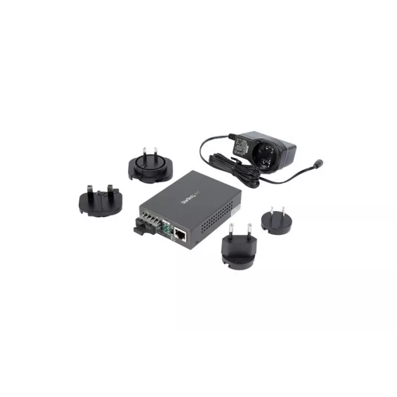 StarTech.com convertitore media Gigabit Ethernet su fibra ottica SC – 1000Base-LX – monomodale – 10 km