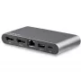 StarTech.com dock USB-C – docking station mini per laptop con DisplayPort doppio monitor 4K – Power Delivery passthrough 100 W – GbE, hub USB-A a 2 porte – adattatore multiporta USB Type-C – cavo 1 m