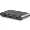 StarTech.com dock USB-C – docking station mini per laptop con DisplayPort doppio monitor 4K – Power Delivery passthrough 100 W – GbE, hub USB-A a 2 porte – adattatore multiporta USB Type-C – cavo 1 m