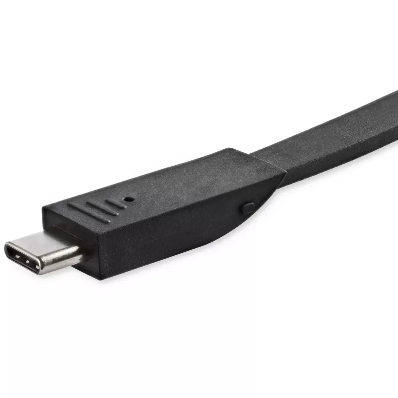 StarTech.com adattatore multiporta USB-C - dock USB-C portatile con HDMI 4K - PD 3.0 passthrough 100W, 1x USB-A, 1x USB-C, GbE - dock da viaggio per laptop Thunderbolt 3 e USB Type-C - Mac e Windows