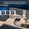 StarTech.com adattatore multiporta USB-C - dock USB-C portatile con HDMI 4K - PD 3.0 passthrough 100W, 1x USB-A, 1x USB-C, GbE - dock da viaggio per laptop Thunderbolt 3 e USB Type-C - Mac e Windows