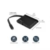 StarTech.com adattatore multiporta USB-C - dock USB-C portatile con HDMI 4K - PD 3.0 passthrough 100W, 1x USB-A, 1x USB-C, GbE - dock da viaggio per laptop Thunderbolt 3 e USB Type-C - Mac e Windows
