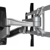 StarTech.com supporto TV da parete completamente orientabile – supporto TV da parete orientabile ad alta portata per display VESA da 32 pollici a 75 pollici (165 lb/75 kg) – braccio inclinabile/orientabile universale regolabile per schermi piatti – argento