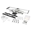 StarTech.com supporto TV da parete completamente orientabile – supporto TV da parete orientabile ad alta portata per display VESA da 32 pollici a 75 pollici (165 lb/75 kg) – braccio inclinabile/orientabile universale regolabile per schermi piatti – argento