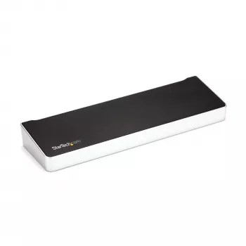 StarTech.com dock USB-C 4K, docking station per monitor triple UHD 4K, Mac e Windows, USB-C a HDMI e DisplayPort, Power Delivery 100W, hub 5x USB 5Gbit/s – TAA