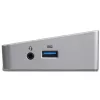 StarTech.com dock USB-C 4K, docking station per monitor triple UHD 4K, Mac e Windows, USB-C a HDMI e DisplayPort, Power Delivery 100W, hub 5x USB 5Gbit/s – TAA
