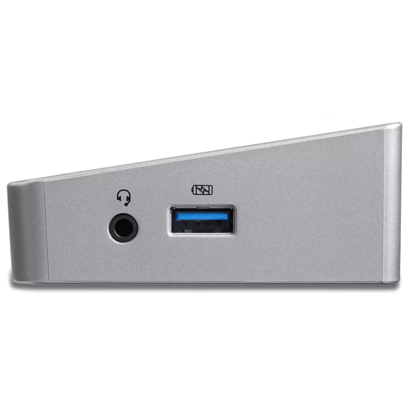 StarTech.com dock USB-C 4K, docking station per monitor triple UHD 4K, Mac e Windows, USB-C a HDMI e DisplayPort, Power Delivery 100W, hub 5x USB 5Gbit/s – TAA