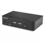 StarTech.com switch KVM DisplayPort a 2 porte - 4K 60Hz - singolo schermo - switch KVM DP 1.2 UHD dual-port USB con hub USB 3.0 integrato e audio - Dell HP Apple Lenovo - conforme TAA