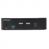 StarTech.com switch KVM DisplayPort a 2 porte - 4K 60Hz - singolo schermo - switch KVM DP 1.2 UHD dual-port USB con hub USB 3.0 integrato e audio - Dell HP Apple Lenovo - conforme TAA