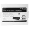 StarTech.com switch KVM DisplayPort a 2 porte - 4K 60Hz - singolo schermo - switch KVM DP 1.2 UHD dual-port USB con hub USB 3.0 integrato e audio - Dell HP Apple Lenovo - conforme TAA
