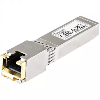 StarTech.com modulo SFP+ compatibile HPE 813874-B21 - 10GBASE-T - SFP a RJ45 Cat6/Cat5e - 10GE Gigabit Ethernet SFP+ - RJ-45 30m - HPE BladeSystem, c-Class