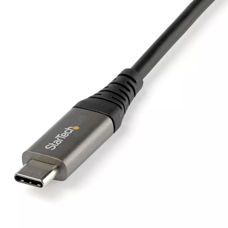 StarTech.com adattatore multiporta USB-C – USB-C a HDMI 2.0 4K 60Hz, Power Delivery passthrough 100 W – hub USB a 3 porte 10 Gbit/s – mini docking station USB Type-C portatile – cavo 25 cm