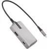StarTech.com adattatore multiporta USB-C – USB-C a HDMI 2.0 4K 60Hz, Power Delivery passthrough 100 W – hub USB a 3 porte 10 Gbit/s – mini docking station USB Type-C portatile – cavo 25 cm