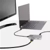 StarTech.com adattatore multiporta USB-C – USB-C a HDMI 2.0 4K 60Hz, Power Delivery passthrough 100 W – hub USB a 3 porte 10 Gbit/s – mini docking station USB Type-C portatile – cavo 25 cm