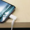 StarTech.com cavo USB-A a Lightning robusto 1 m – bianco angolare 90° resistente fibra aramidica cavo di ricarica/sincronizzazione USB Type-A a Lightning – certificato Apple MFi – iPhone