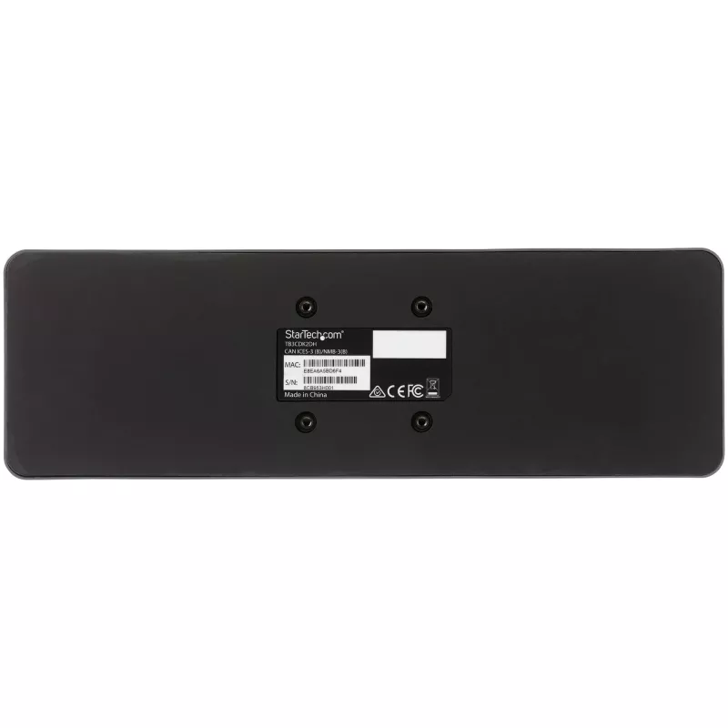 StarTech.com docking station USB C per Macbook Pro/Air-M1/M2/M3/M4, compatibile Thunderbolt, HDMI/DisplayPort, doppio 4K 60Hz/singolo 8K, dock laptop USB Type-C, Power Delivery 96W, USB 10Gbps