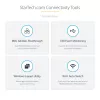 StarTech.com docking station USB C per Macbook Pro/Air-M1/M2/M3/M4, compatibile Thunderbolt, HDMI/DisplayPort, doppio 4K 60Hz/singolo 8K, dock laptop USB Type-C, Power Delivery 96W, USB 10Gbps
