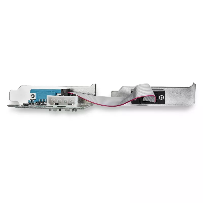 StarTech.com scheda adattatore seriale PCI Express RS232 a 2 porte – controller host seriale PCIe RS232 – PCIe a seriale DB9 – 16950 UART – scheda di espansione low-profile – Windows e Linux
