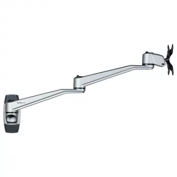 StarTech.com supporto da parete per braccio monitor - braccio monitor VESA da parete ergonomico articolato - lungo 20 pollici (52 cm) - singolo schermo fino a 34 pollici - orientabile/inclinabile/girevole - supporto schermo regolabile