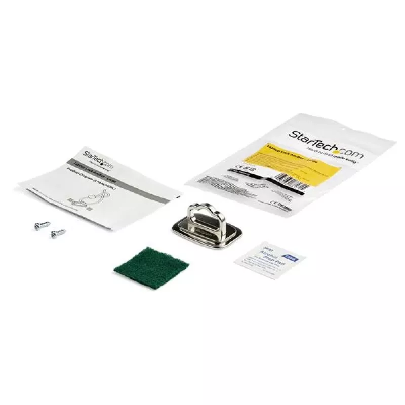 StarTech.com ancoraggio cavo di sicurezza per laptop – grande, acciaio, argento