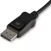 StarTech.com Cavo USB-C a DisplayPort 1.4 da 3,3 piedi / 1 m – Convertitore adattatore video USB Type-C a DP 1.4 Alt Mode 8K/5K/4K – HBR3/HDR/DSC – Cavo monitor DP 8K 60 Hz – USB-C/Thunderbolt 3