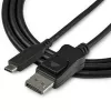 StarTech.com Cavo USB-C a DisplayPort 1.4 da 3,3 piedi / 1 m – Convertitore adattatore video USB Type-C a DP 1.4 Alt Mode 8K/5K/4K – HBR3/HDR/DSC – Cavo monitor DP 8K 60 Hz – USB-C/Thunderbolt 3