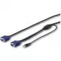 StarTech.com Cavo KVM USB da 3 m per console rackmount