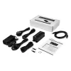 StarTech.com Hub USB 3.0 a 7 porte con alimentatore – Hub USB-A industriale in metallo con protezione ESD e sovratensione 350 W – Montaggio DIN/a parete/da tavolo – Hub USB 3.2 Gen 1 (5 Gbit/s) ad alta velocità – TAA