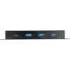 StarTech.com Hub USB C a 4 porte 10Gbps – Hub USB Type-C industriale in metallo con 3x USB-A e 1x USB-C – Protezione ESD e sovratensione – Host USB-C o USB-A – Hub USB 3.2/3.1 Gen 2 autoalimentato e montabile