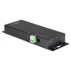 StarTech.com Hub USB C a 4 porte 10Gbps – Hub USB Type-C industriale in metallo con 3x USB-A e 1x USB-C – Protezione ESD e sovratensione – Host USB-C o USB-A – Hub USB 3.2/3.1 Gen 2 autoalimentato e montabile