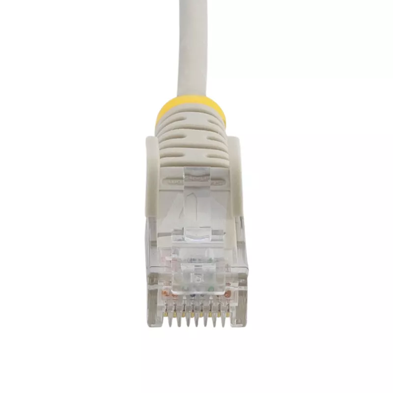 StarTech.com Cavo CAT6 da 2 m – Slim – Connettori RJ45 senza linguetta – Grigio