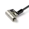 StarTech.com Lucchetto universale 3-in-1 per cavo laptop da 2 m – Lucchetto di sicurezza a chiave per laptop/desktop, compatibile con slot K, Nano e Wedge – Cavo di sicurezza in acciaio antifurto con chiavi