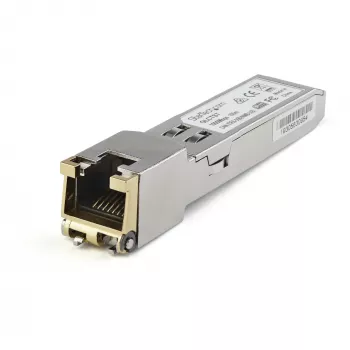 StarTech.com Modulo SFP compatibile Dell EMC SFP-1G-T - 1000BASE-T - SFP a RJ45 Cat6/Cat5e - 1GE Gigabit Ethernet SFP - RJ-45 100m