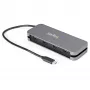 StarTech.com Hub USB C a ~4 porte - 4x USB-A - Hub USB 3.0 Type-C - USB 3.2 Gen 1 (5Gbps) - Hub laptop adattatore USB-C a USB-A portatile alimentato via bus - Cavo da 11,2 pollici (28,5 cm) con gestione cavi