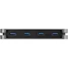 StarTech.com Hub USB C a ~4 porte - 4x USB-A - Hub USB 3.0 Type-C - USB 3.2 Gen 1 (5Gbps) - Hub laptop adattatore USB-C a USB-A portatile alimentato via bus - Cavo da 11,2 pollici (28,5 cm) con gestione cavi