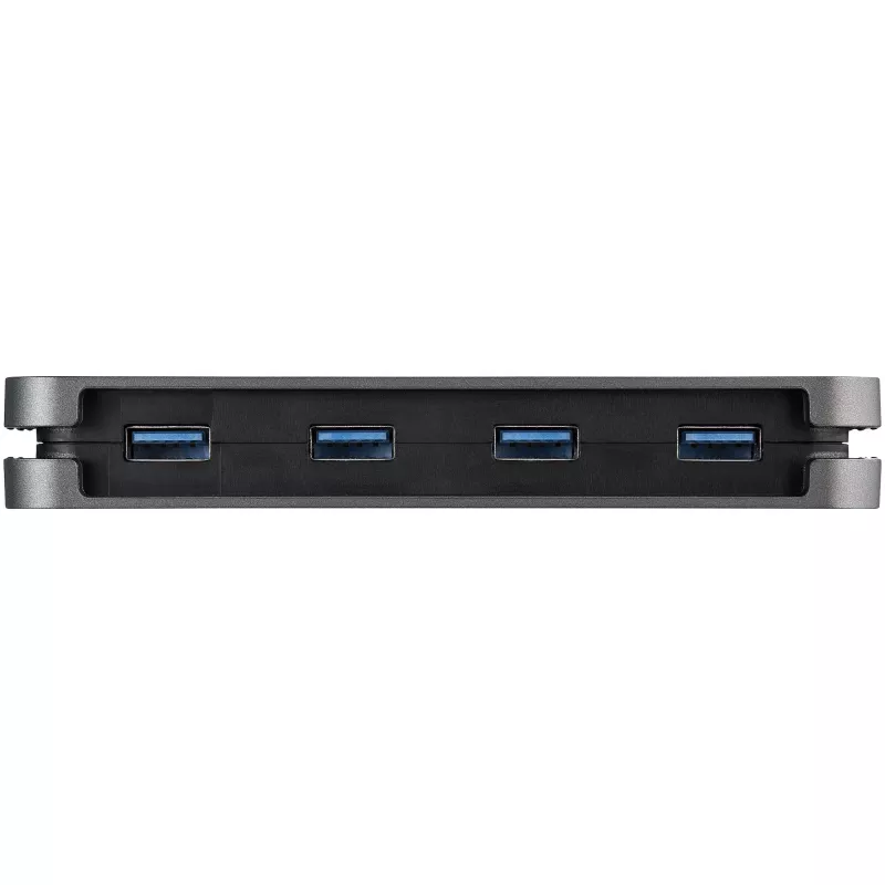 StarTech.com Hub USB C a ~4 porte - 4x USB-A - Hub USB 3.0 Type-C - USB 3.2 Gen 1 (5Gbps) - Hub laptop adattatore USB-C a USB-A portatile alimentato via bus - Cavo da 11,2 pollici (28,5 cm) con gestione cavi