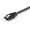 StarTech.com Cavo SATA rotondo da 0,6 m, 0,6 m, SATA III, SATA 7 pin, SATA 7 pin, maschio/maschio, nero