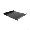 StarTech.com Mensola per rack server 1U - Mensola universale a mensola per montaggio rack per rack e armadio di rete da 19 pollici - Acciaio ad alta portata – Capacità di carico 20 kg - Vassoio profondo 16 pollici, nero