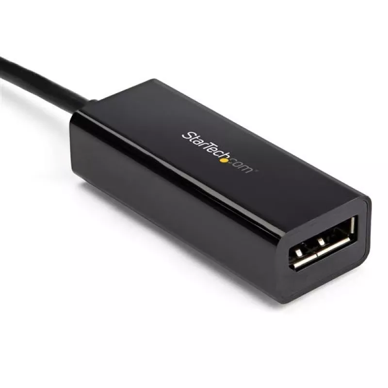 StarTech.com Adattatore USB-C a DisplayPort – Convertitore video USB Type-C a DP 1.4 Alt Mode 8K/5K/4K – HBR3/DSC/HDR – Adattatore display monitor DisplayPort compatibile Thunderbolt 3 8K 60 Hz