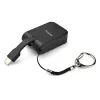 StarTech.com Adattatore USB-C a HDMI compatto – Convertitore video display USB Type-C a HDMI 4K 30Hz con anello portachiavi – Dongle monitor USB-C DP Alt Mode a HDMI – Compatibile Thunderbolt 3