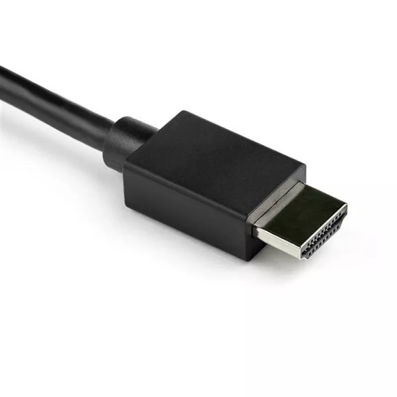 StarTech.com Cavo convertitore VGA a HDMI da 2 m con supporto audio USB e alimentazione – Cavo adattatore video analogico-digitale per collegare un PC VGA a uno schermo HDMI – Cavo monitor maschio-maschio 1080p