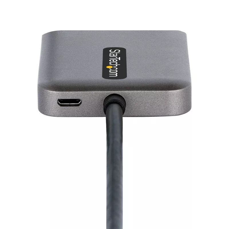 StarTech.com Hub MST DP a doppio HDMI - Doppio HDMI 4K 60Hz - Adattatore multi-monitor DisplayPort con cavo da 30 cm - Hub Multi Stream Transport DP 1.4, DSC | HBR3 - Splitter DP a HDMI