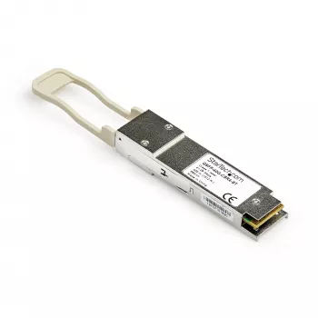 StarTech.com Modulo QSFP+ compatibile Cisco QSFP-40G-CSR4 – 40GBASE-SR4 – Ricetrasmettitore in fibra multimodale MMF 40GbE – 40GE Gigabit Ethernet QSFP+ – MPO 300m – 850nm – DDM Cisco Firepower, ASR9000, ASR1000