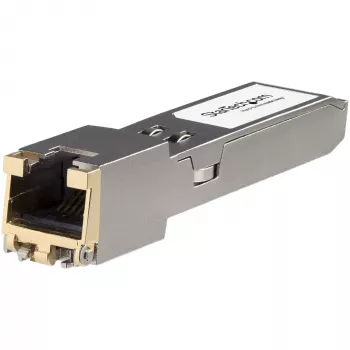 StarTech.com Modulo SFP+ compatibile HPE JL563A - 10GBASE-T - SFP a RJ45 Cat6/Cat5e - 10GE Gigabit Ethernet SFP+ - RJ-45 30m - HPE 8320, 8325-48Y8