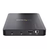 StarTech.com Case Thunderbolt 3 NVMe a 4 bay, per unità SSD M.2 NVMe, 1x DisplayPort video/ 2x porte TB3 downstream, 40 Gbit/s, alimentatore 72W, case per disco rigido esterno