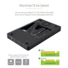 StarTech.com Case Thunderbolt 3 NVMe a 4 bay, per unità SSD M.2 NVMe, 1x DisplayPort video/ 2x porte TB3 downstream, 40 Gbit/s, alimentatore 72W, case per disco rigido esterno