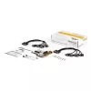 StarTech.com Scheda adattatore seriale RS232 PCI Express a 8 porte, scheda seriale PCIe RS232, UART 16C1050, scheda controller/espansione seriale DB9 low profile, protezione ESD 15 kV, solo Windows – TAA